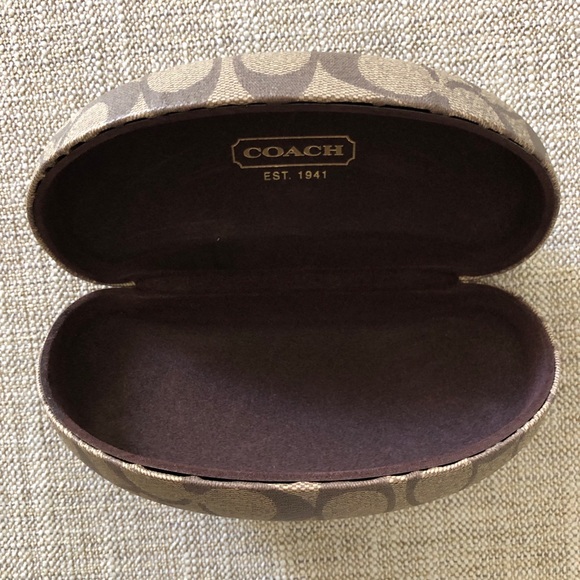 Authentic Coach Eyeglasses/Sunglasses Case